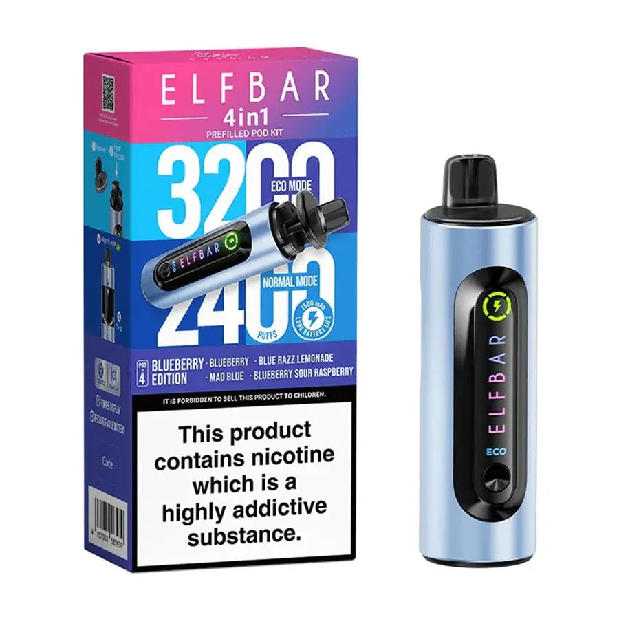 Elfbar 4-in-1 Prefilled Pod Blueberry Edition