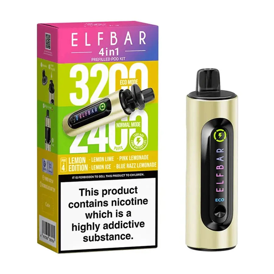 Elfbar 4-in-1 Prefilled Pod Lemon Edition