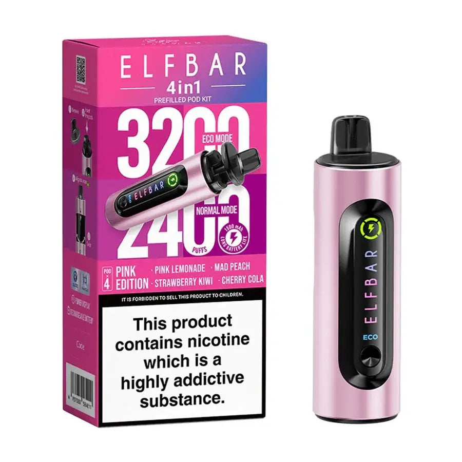 Elfbar 4-in-1 Prefilled Pod Pink Edition