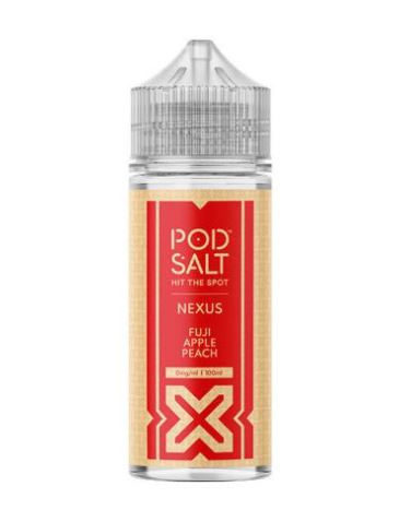 Pod Salt Nexus Fuji Apple Peach SHORTFILL E-LIQUID-£14.50 Only - Vape Store UK | Online Vape Shop | Disposable Vape Store | Ecig UK