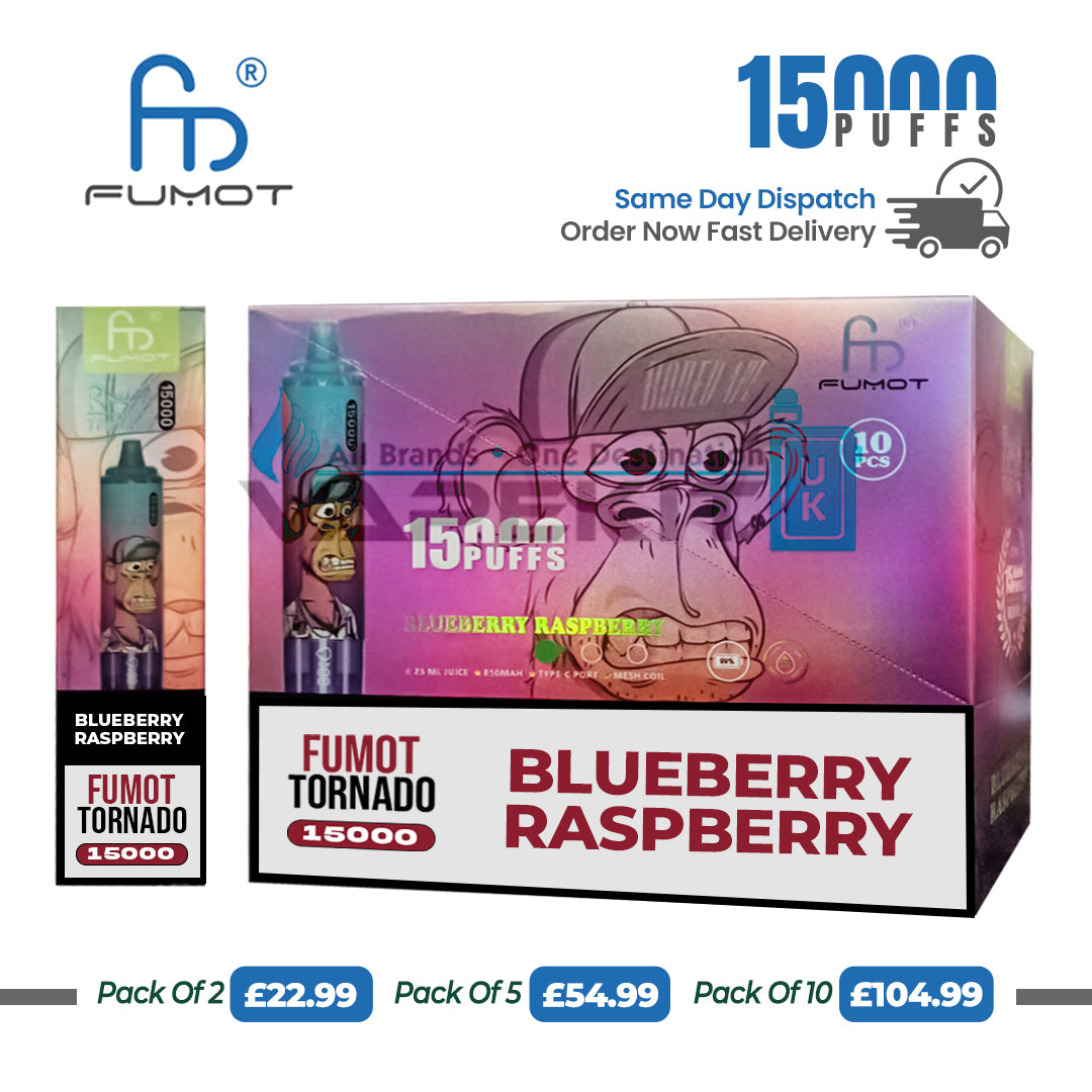 RandM 15k Puffs Blueberry Raspberry Disposable Vape