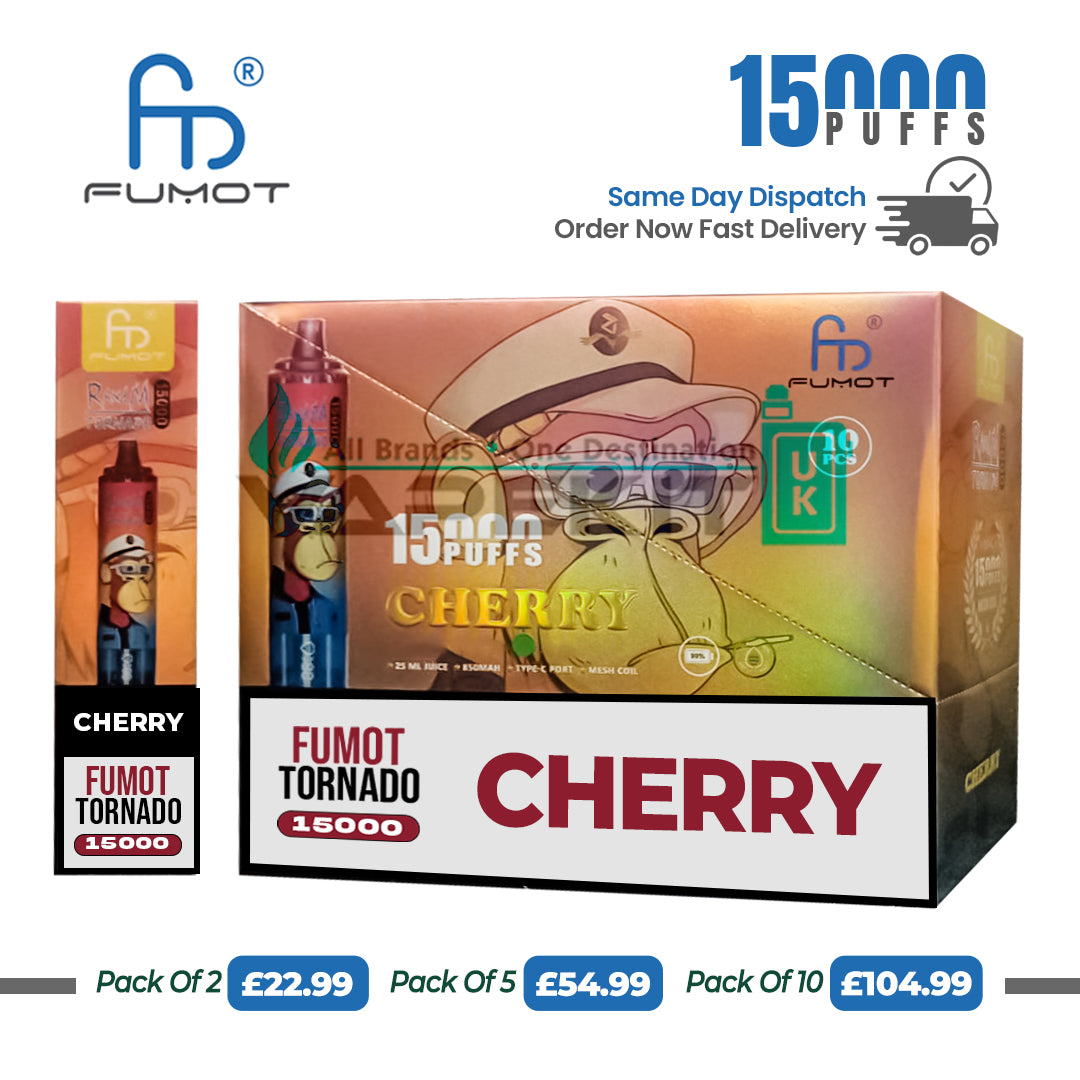 RandM 15000 Puffs Cherry Disposable Vape