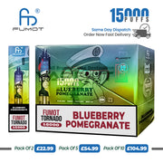 RandM Blueberry Pomegranate 15000 Puffs Disposable Vape