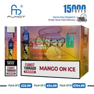 RandM 15000 Puffs Mango On Ice Disposable Vape