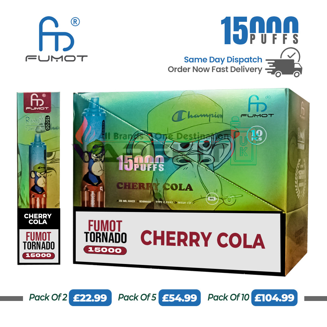 RandM Cherry Cola 15k Puffs Disposable Vape