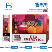 Fumot 15000 Puffs Red Energy Ice Disposable Vape