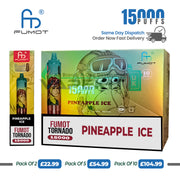 Pineapple Ice 15k Puffs RandM Disposable Vape