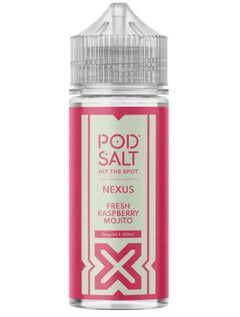 Pod Salt Nexus Fresh Raspberry Mojito SHORTFILL E-LIQUID-£9.50 Only