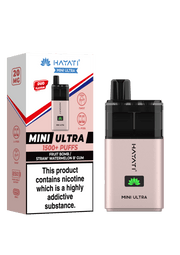 Fruit Bomb Straw Watermelon B Gum Hayati Mini Ultra 1500