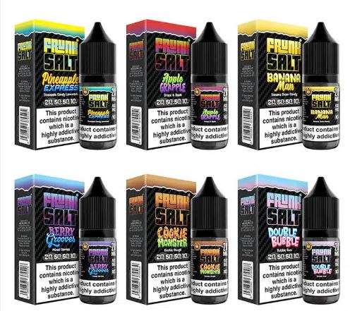 Frunk Salt Nic Salt E-Liquids Pack of 5