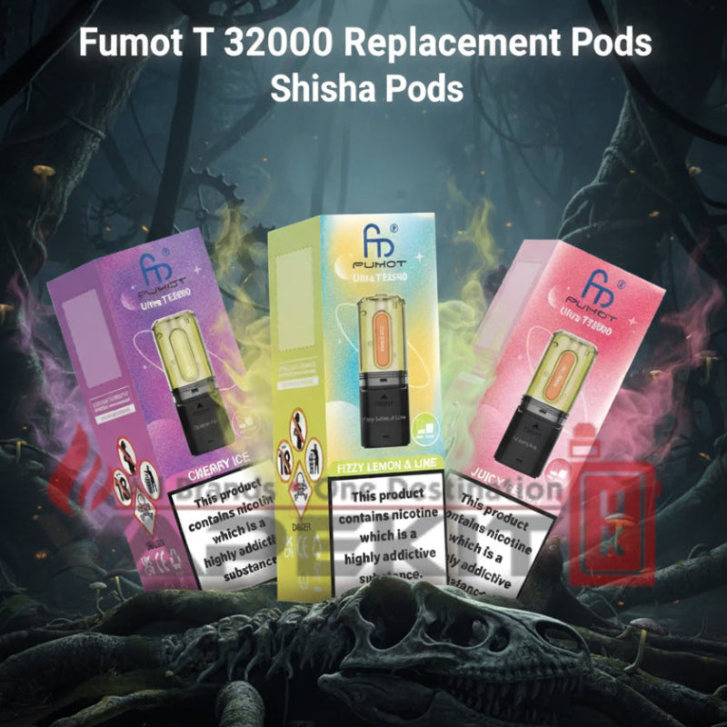 RandM Fumot 32K Replacement Pods - Box Of 5 | Vape Kit UK RandM Fumot 32K Replacement Pods - Box Of 5 | Vape Kit UK