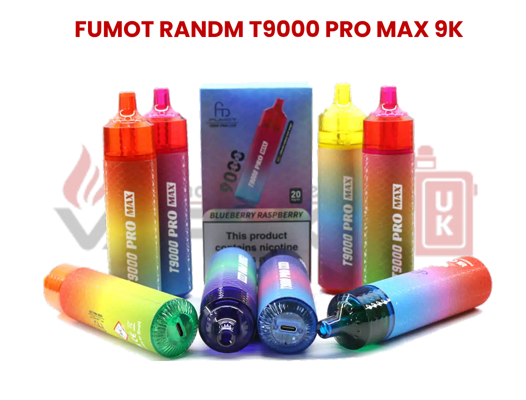Fumot 9k pro max blueberry raspberry