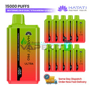 15k Hayati Pro Ultra Puffs Watermelon Bubblegum/ Strawberry Bubblegum Vape