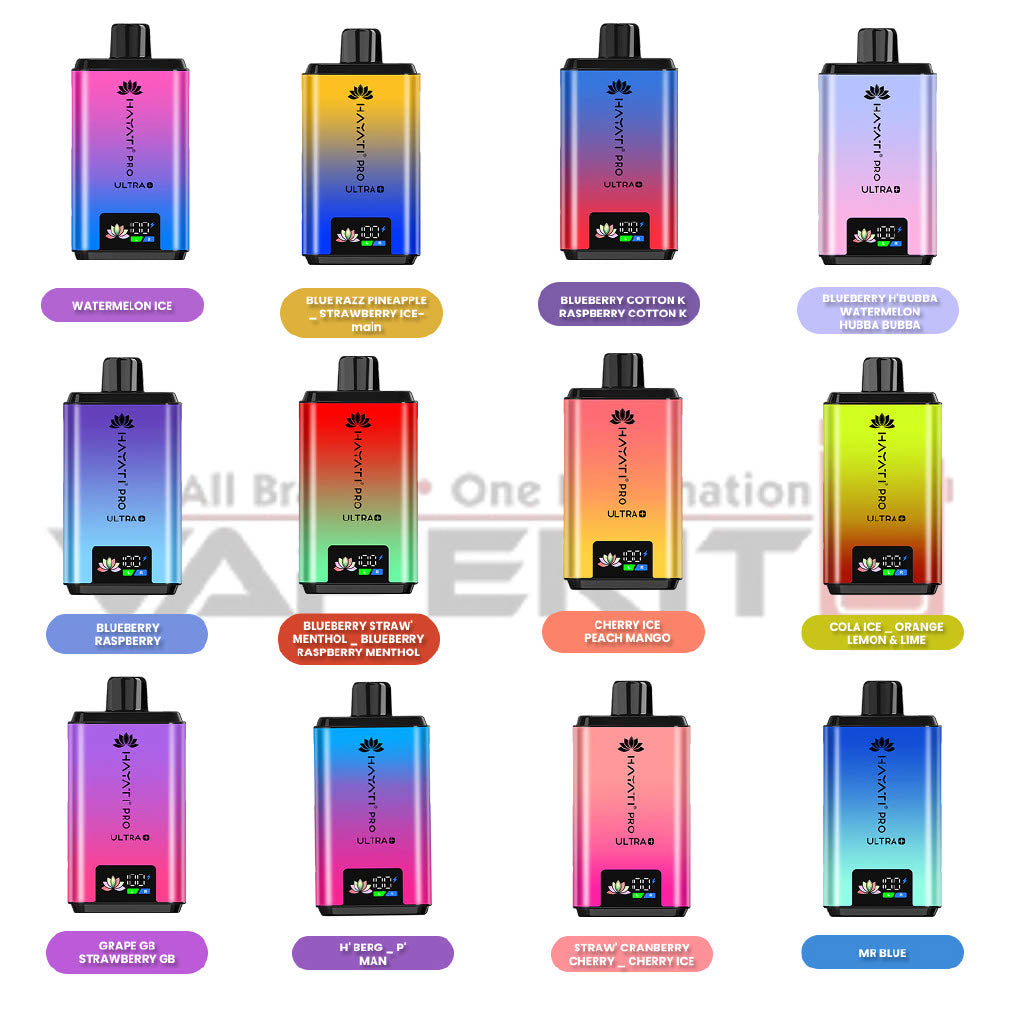 Hayati pro ultra 25k Watermelon ice;mr blue;blueberry raspberry...