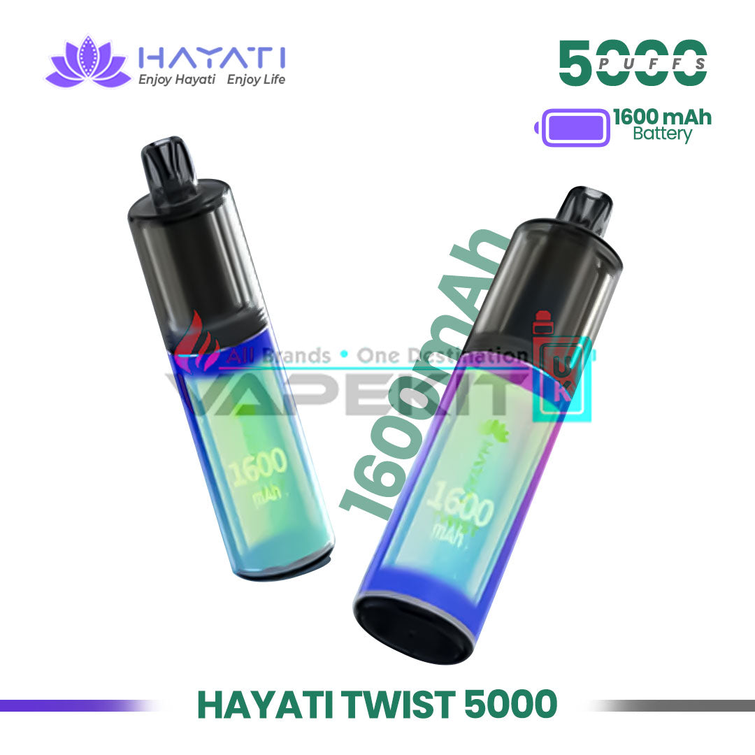 Hayati Twist 5000 Puffs (Buy at 4.99) Hayati Twist 5000 Puffs (Buy at 4.99)