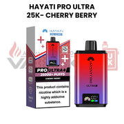 Hayati cherry berry 25k puffs