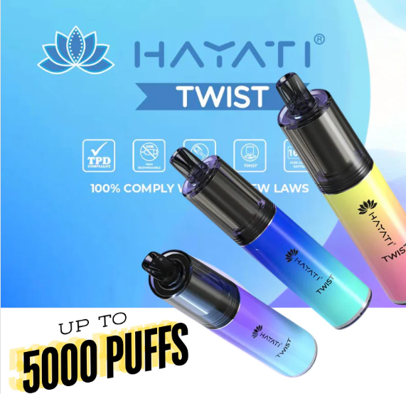 Hayati Twist 5000 Puffs (Buy at 4.99) Hayati Twist 5000 Puffs (Buy at 4.99)