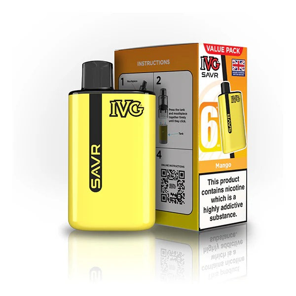 IVG SAVR Disposable Vape Mango