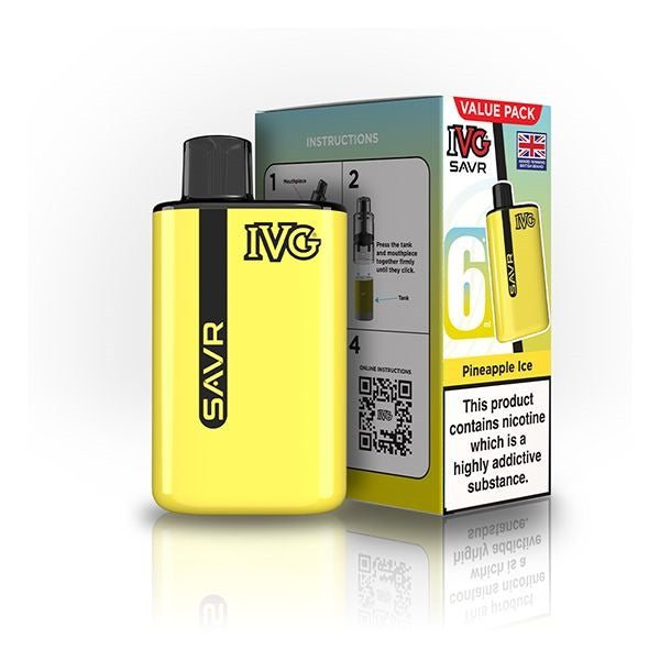 do ivg vapes contain diacetyl IVG SAVR Prefilled Pod Kit