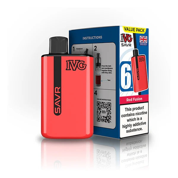 IVG SAVR Disposable Vape Red Fusion