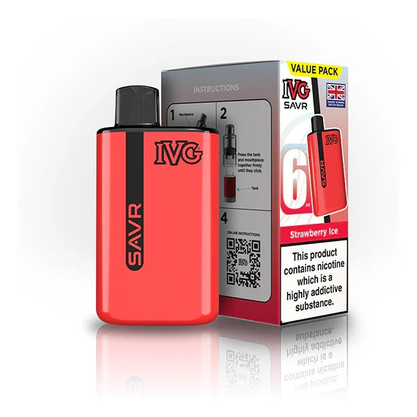 IVG SAVR Disposable Vape Strawberry Ice