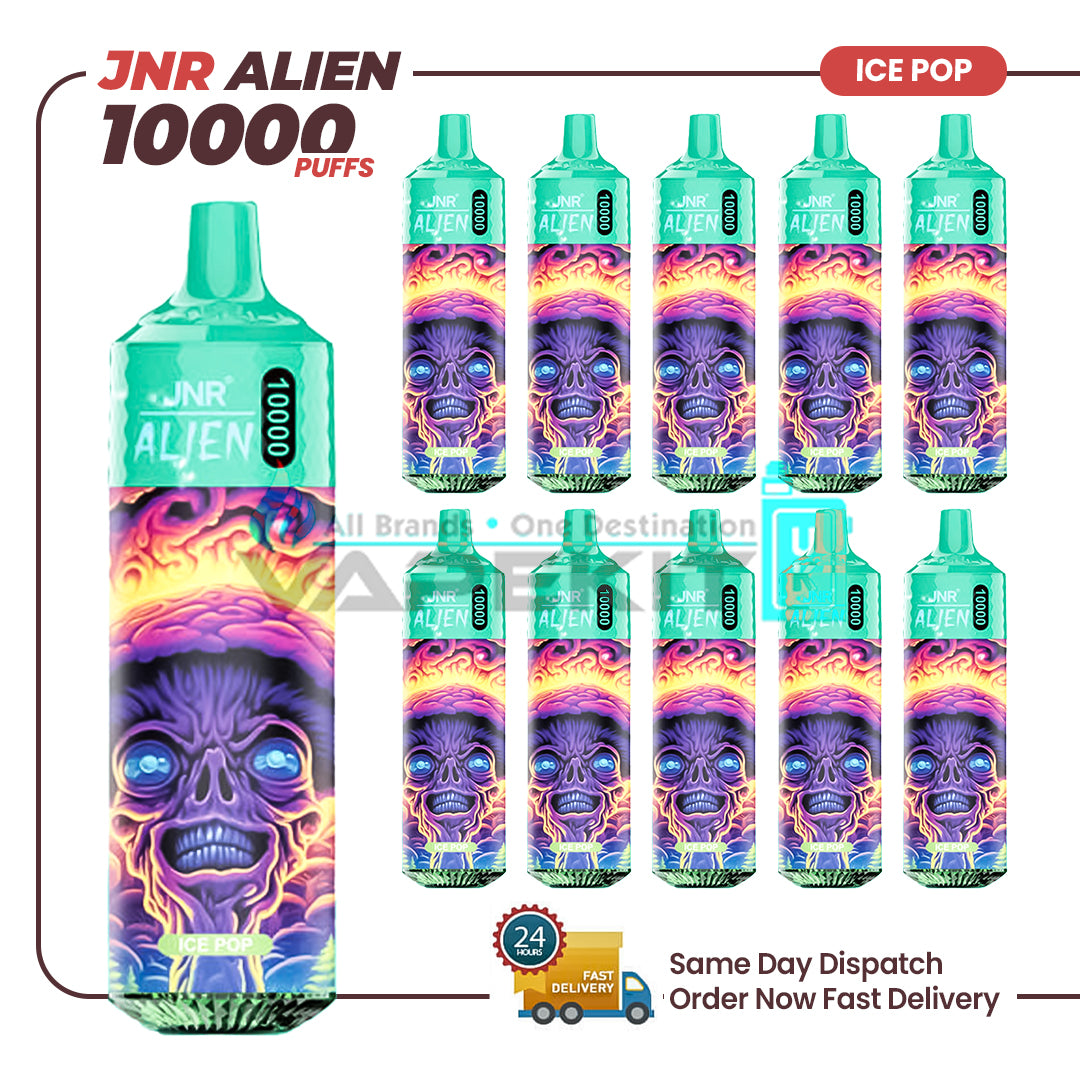 JNR Alien Ice Pop 10000 Puffs Disposable Vape