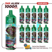 10000 Puffs JNR Alien Sour Apple Disposable Vape