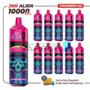 Strawberry Ice 10k Puffs JNR Alien Disposable Vape