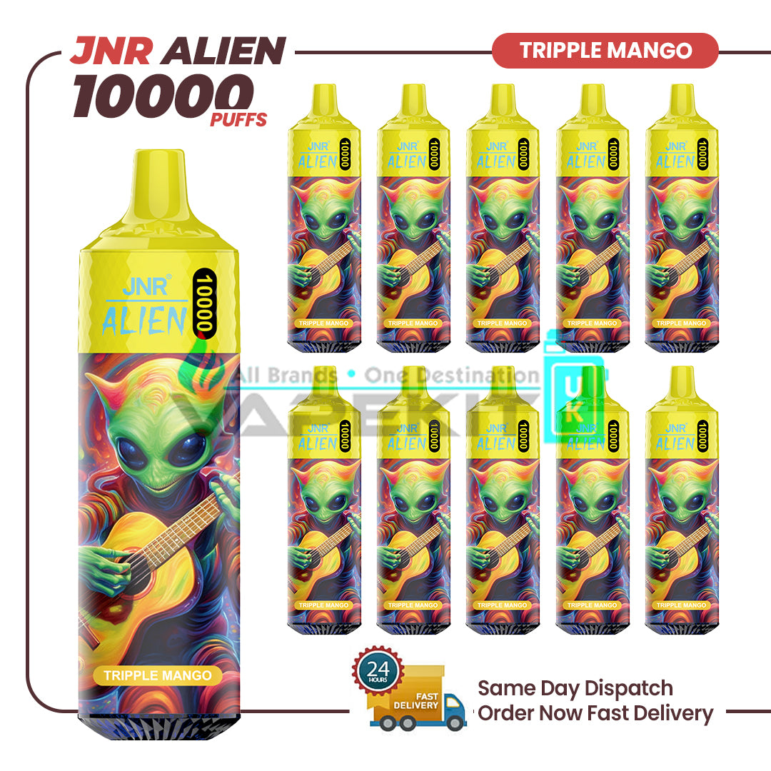 10000 Puffs JNR Alien Triple Mango Disposable Vape