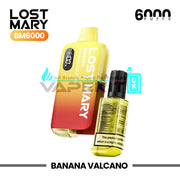 Lost Mary BM6000 Banana Volcano Disposable Pod Vape Kit