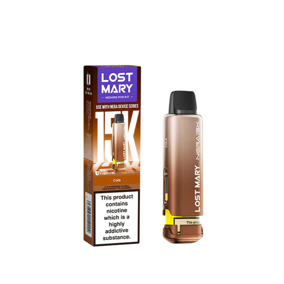 Lost Mary Nera 15k Replacement Pod Cola