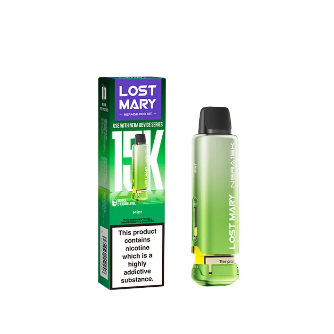 Lost Mary Nera 15k Replacement Pod Mint