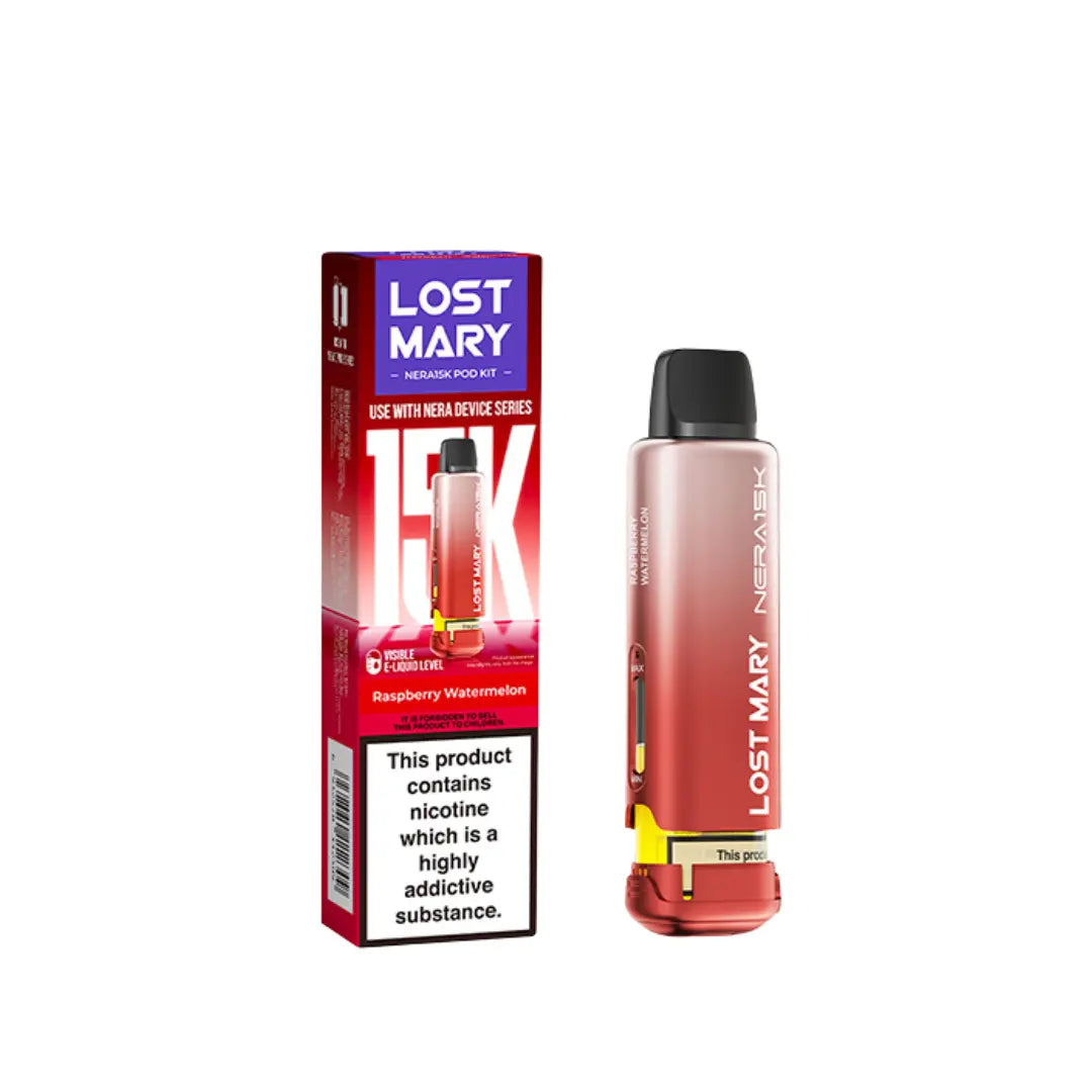 Lost Mary Nera 15k Replacement Pod Raspberry Watermelon