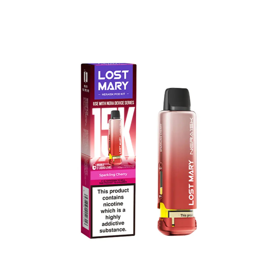 Lost Mary Nera 15k Replacement Pod Sparkling Cherry