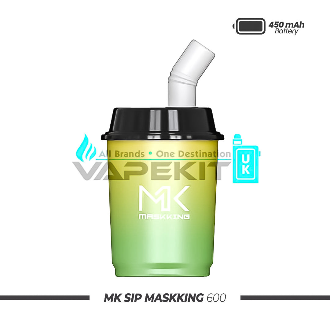 Mk Sip Maskking 600 Prefilled Vape Box of 10- Only for 29.99 Mk Sip Maskking 600 Prefilled Vape Box of 10- Only for 29.99