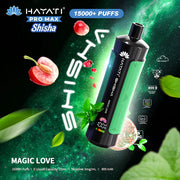 Hayati Pro Max Shisha 15000 magic Love