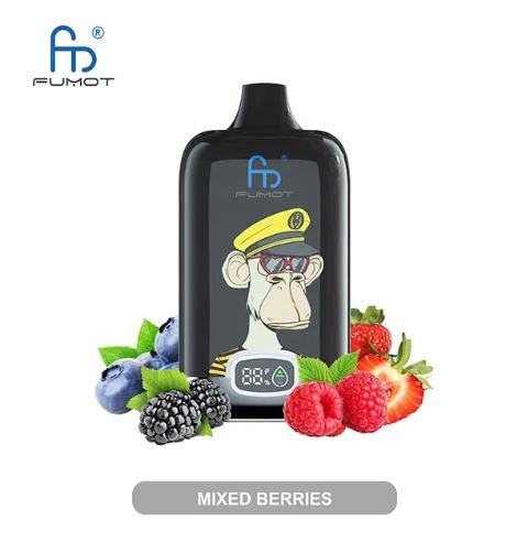 Fumot 12000 Puffs Mixed Berries Disposable Vape