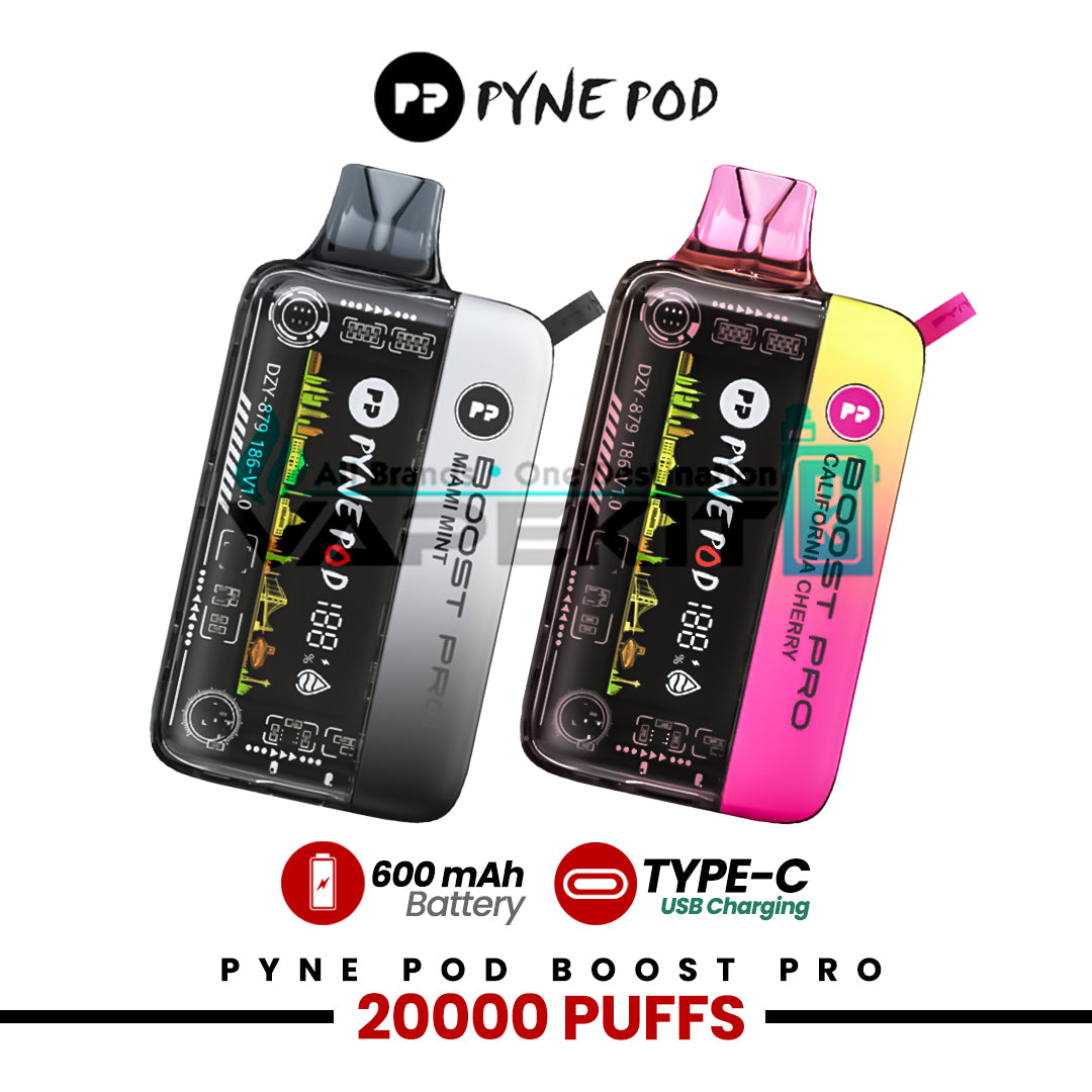 Pyne Pod Boost Pro 20k Puffs Vape 