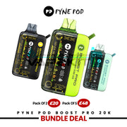 Pyne Pod Boost Pro 20k Puffs Vape device