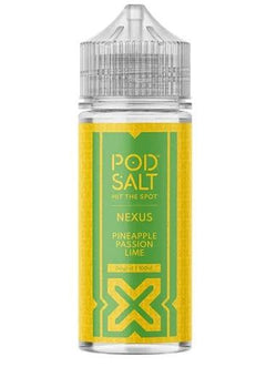 Pod Salt Nexus Pineapple Passion Lime SHORTFILL E-LIQUID-£9.50 Only