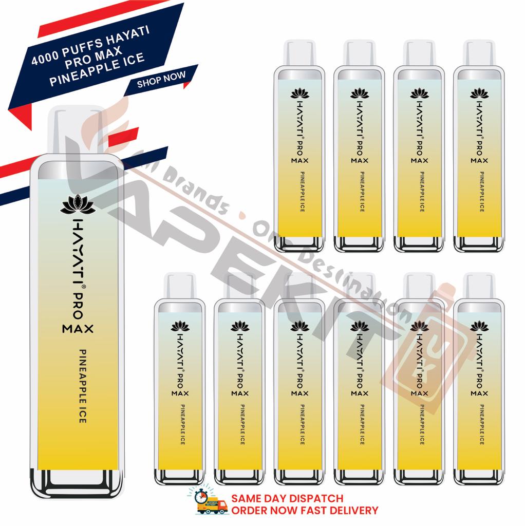 Hayati Pro Max 4000 Pineapple Ice prefilled vape