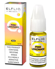 ELFLIQ Nic Salts ELF BAR Pink Lemonade