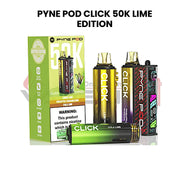 PYNE POD Click 50K Lime edition shook the system 