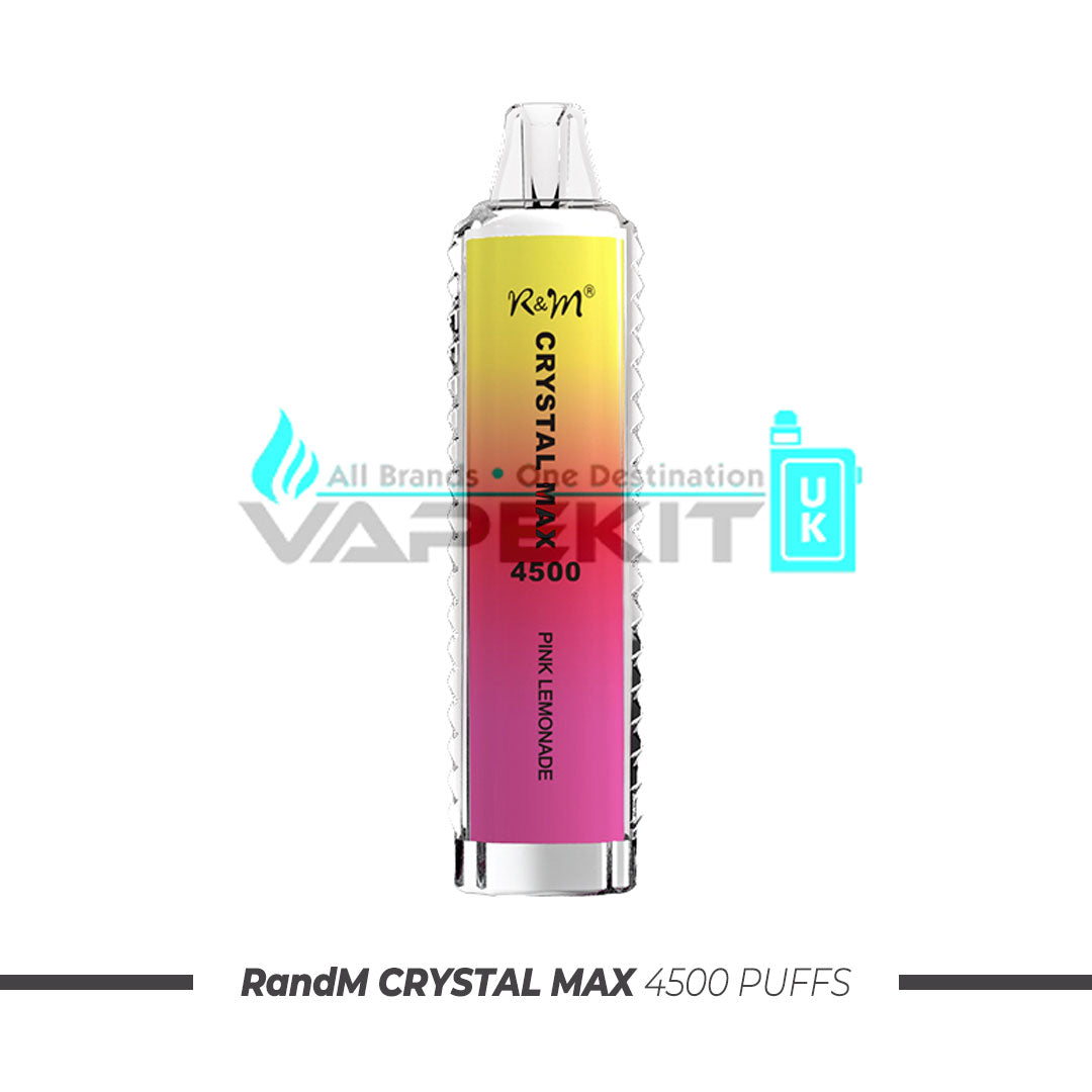 The R and M Crystal Max 4500 Puffs- Only for 9.89