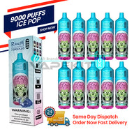 Ice Pop Randm Tornado 9000 Puff Bar 