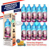 Blueberry Sour Raspberry  Randm Tornado 9000 Puff Bar