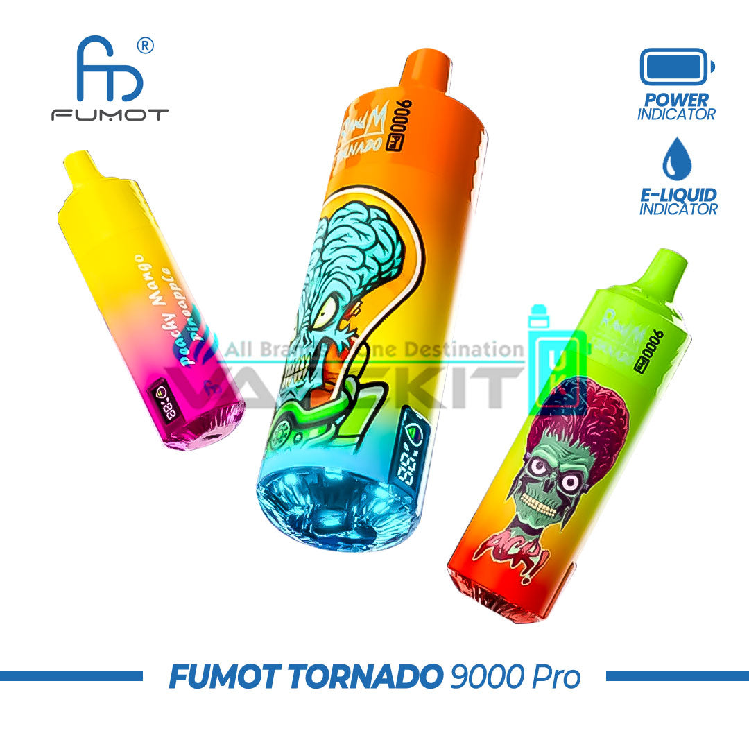 Fumot RandM 9000 Pro Prefilled Vape- 2 for 20 ONLY! Fumot RandM 9000 Pro Prefilled Vape- 2 for 20 ONLY!
