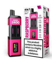 Vapes Bars Raspberry Angel 2400 Disposable Vape