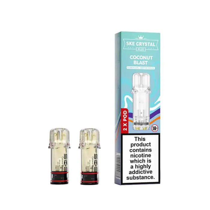 SKE Crystal Plus Prefilled Coconut Blast Pods 
