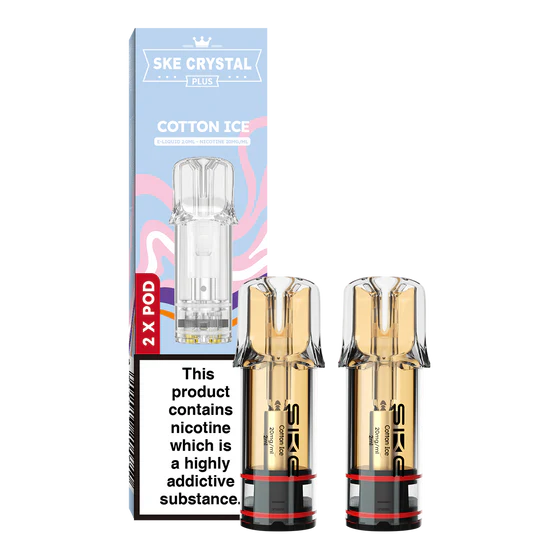 SKE Crystal Plus Prefilled Cotton Ice Pods